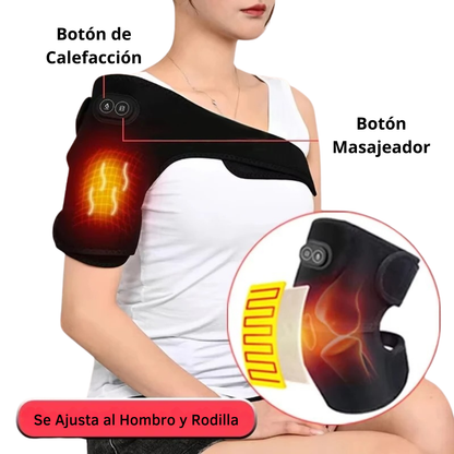 Masajeador Térmico con Vibración Relajante